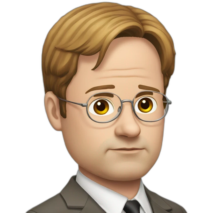The office’s Dwight Schrute emoji
