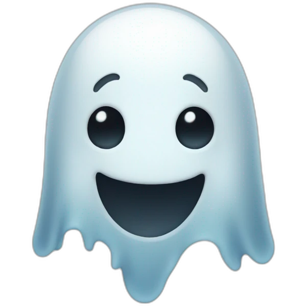cute ghost emoji