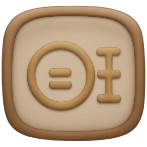 Equal sign emoji