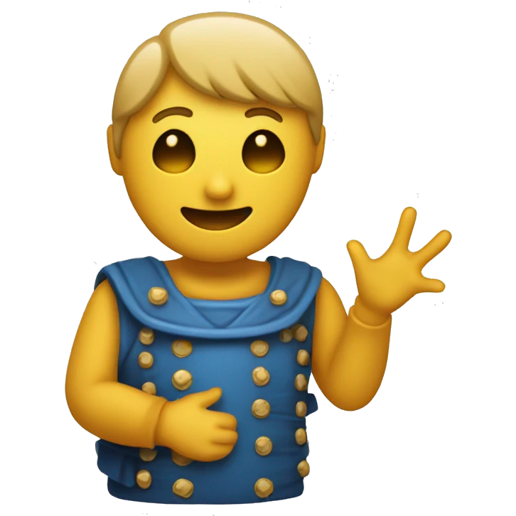 Un squelette faisant ce signe italien: 🤌  emoji