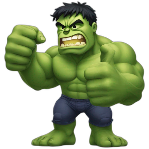 Hulk giving thumbs up emoji