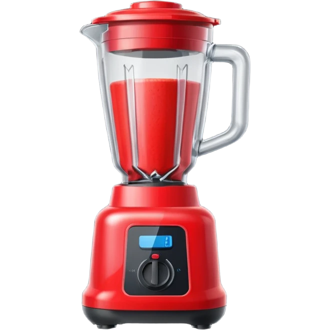 red blender emoji
