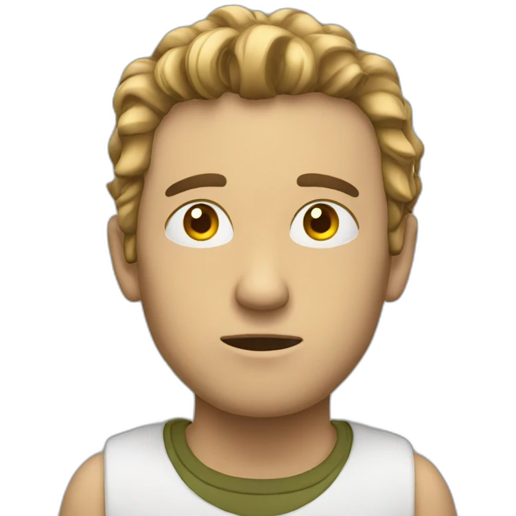 thinking man emoji