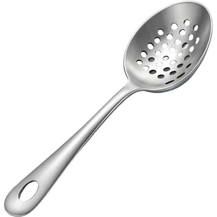 Perforated spoon emoji