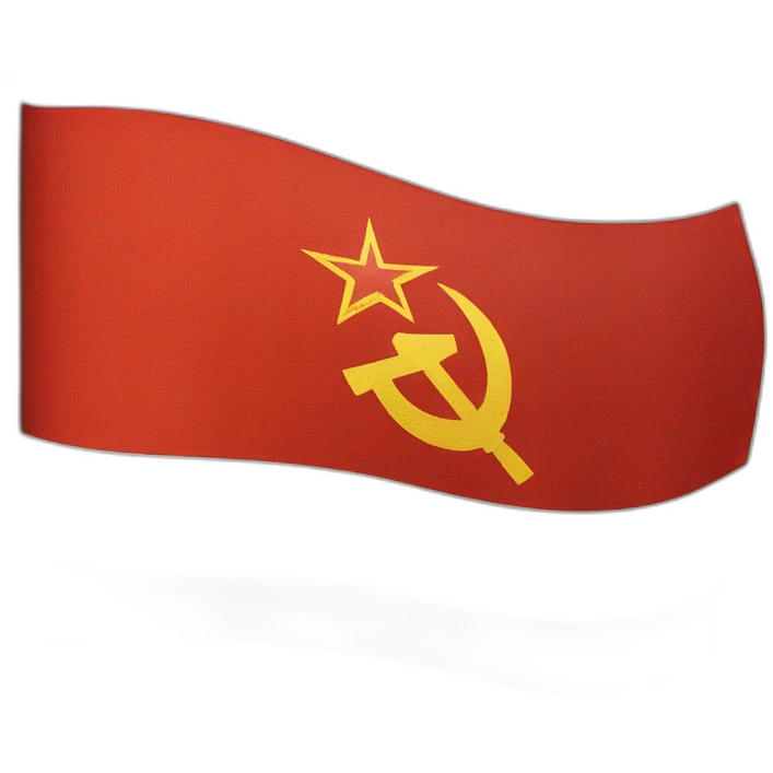 Flag of the soviet union emoji
