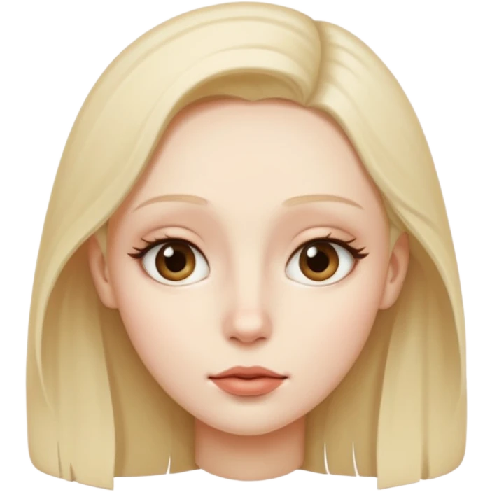 Whispering face emoji