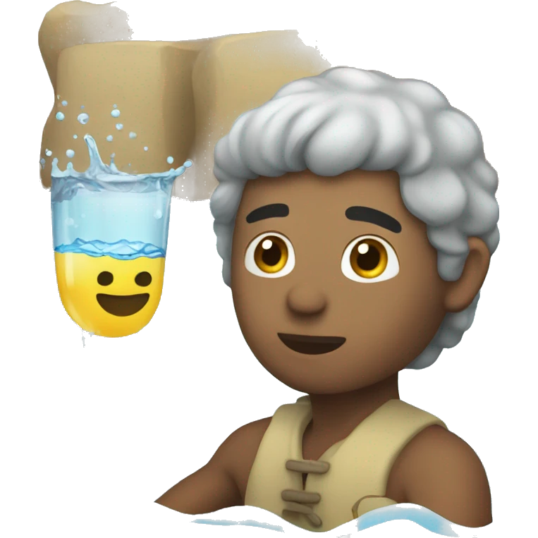 Baso con agua emoji