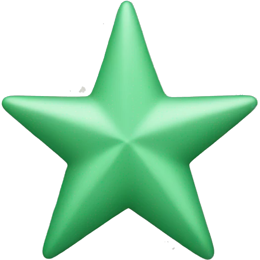 sage green star emoji