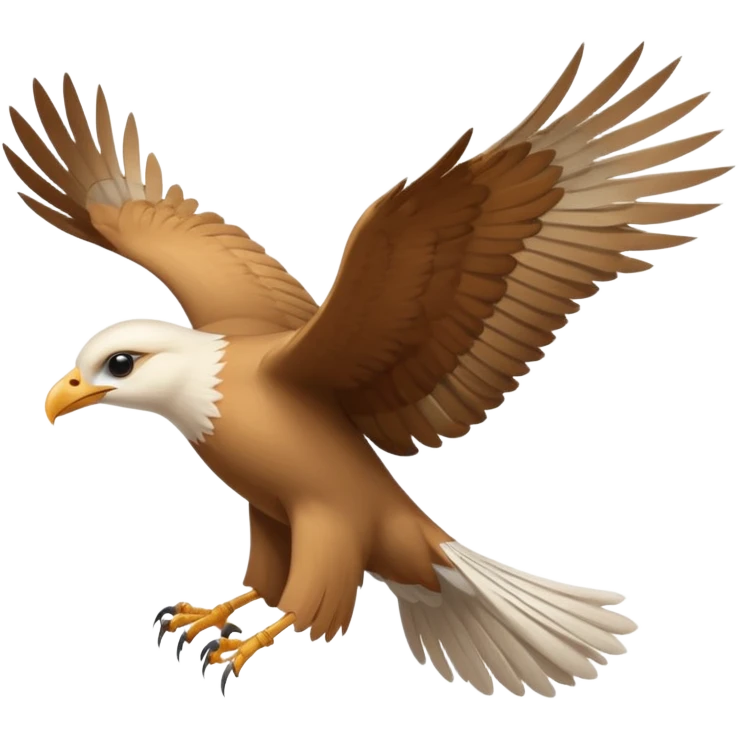 Bird in flight emoji
