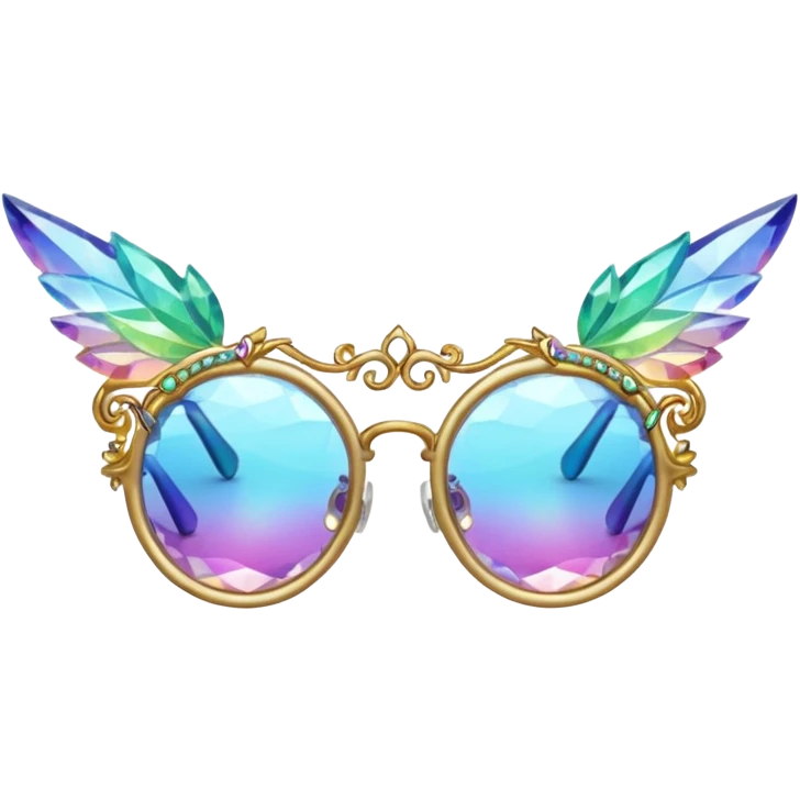 glasses with fae emoji