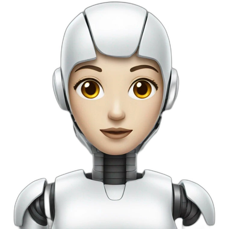 Female Robot emoji