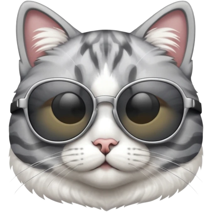 Cat wearing sunglasses emoji