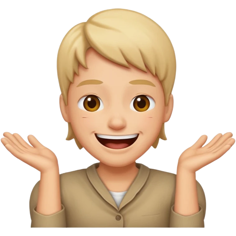 Laughing Shrug emoji