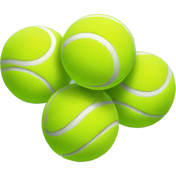 3 tennis balls emoji