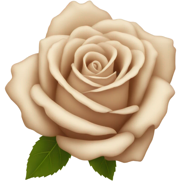 beige rose emoji