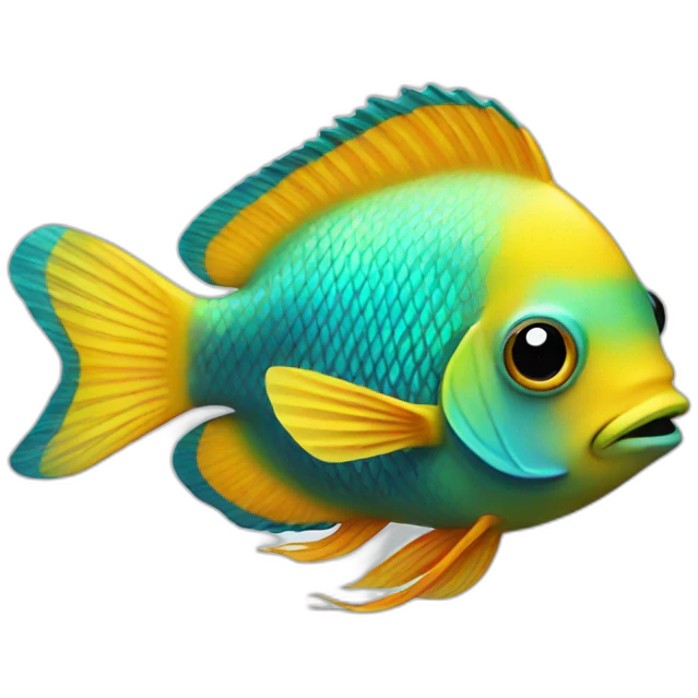 Tropical fish emoji