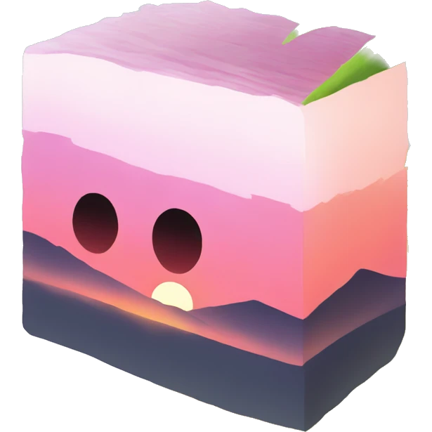 bold summer sunset vibes emoji