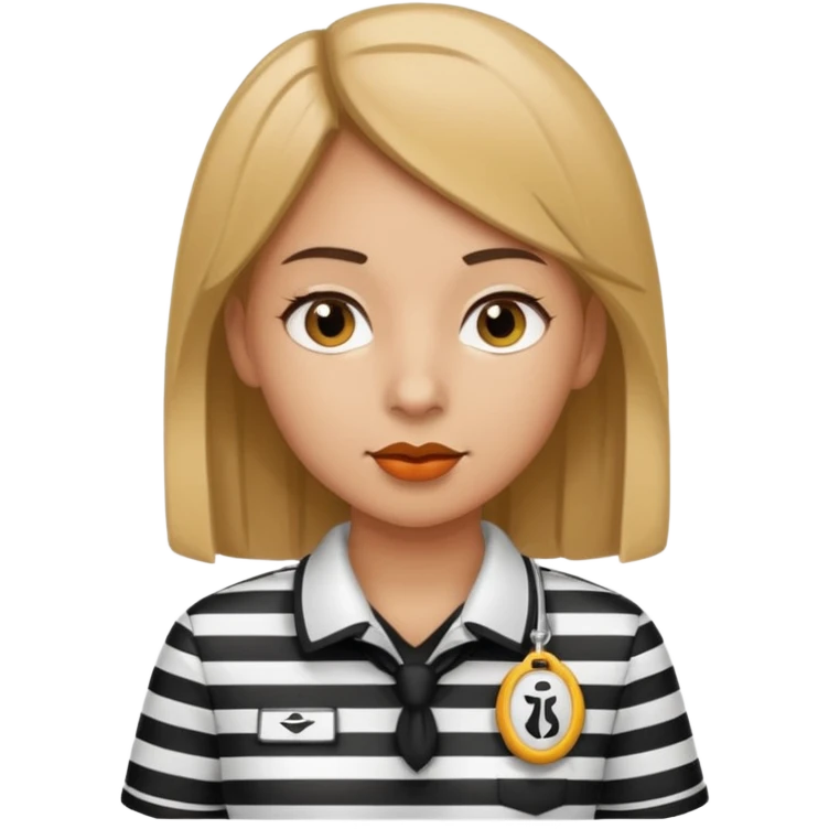 girl referee emoji