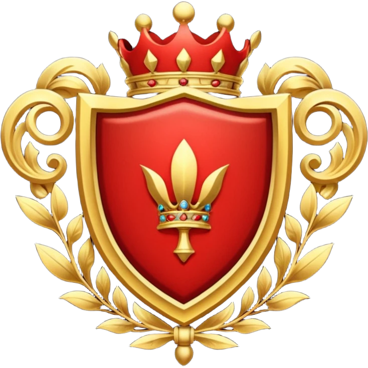 Red Royal Crest emoji