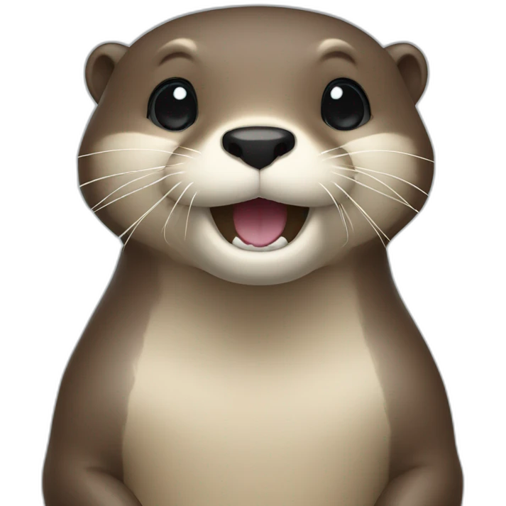 otter computer emoji