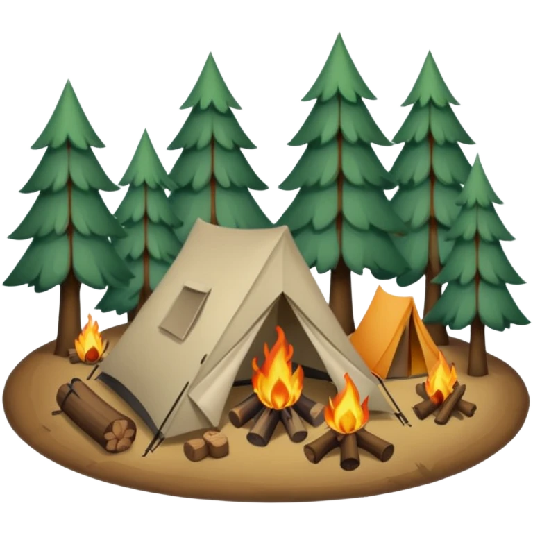 Camping emoji