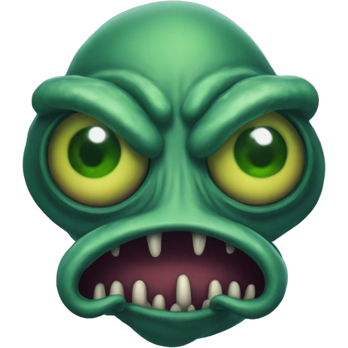 Cthulhu rolling eyes emoji