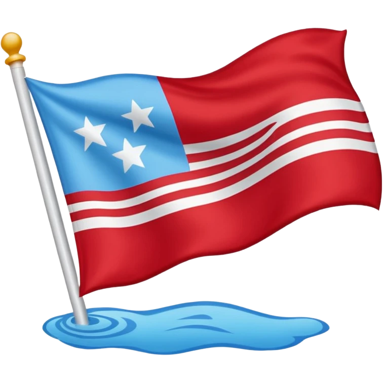 Un emoji drapeu  emoji