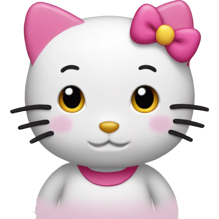 Hello kitty emoji