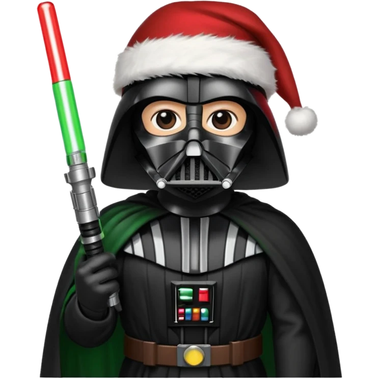 Darth Vader Santa  emoji