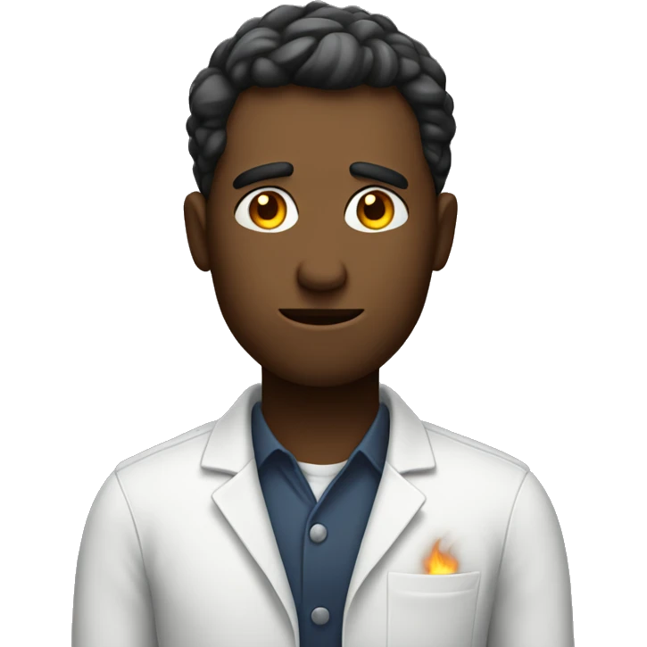 A burned out employee  emoji