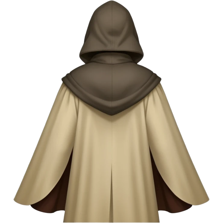 unidentified nongendered person standing ,view from the back emoji