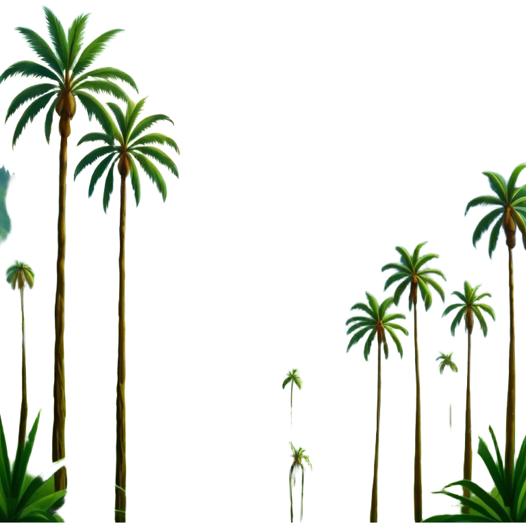 Cinematic Realistic Cocora Valley Landmark Emoji, featuring towering wax palm trees swaying in the misty green valley, with rolling hills and distant mountain peaks bathed in warm morning light. emoji