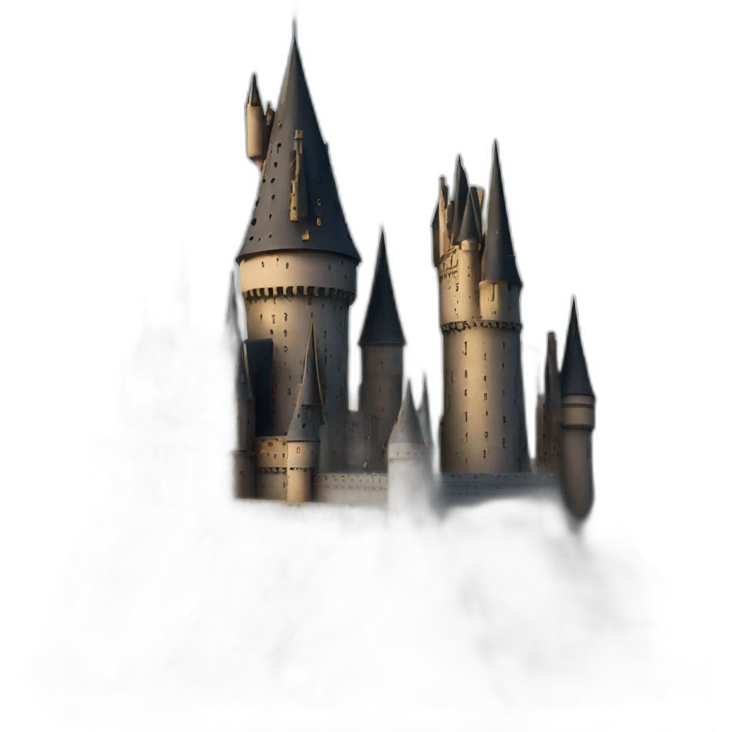 hogwarts castle emoji