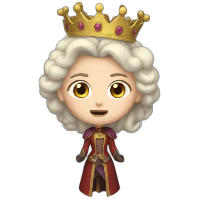 Soul crushing despair of a murderous queen emoji