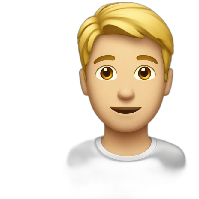 Homme sur chat emoji