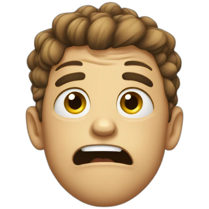 Ugly-cry emoji
