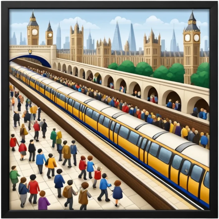 London underground emoji