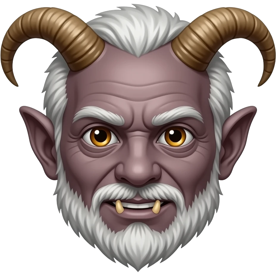 Krampus from Holiday Characters emoji
