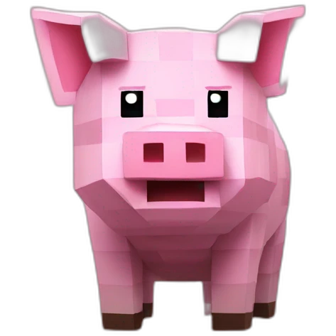minecraft pig emoji