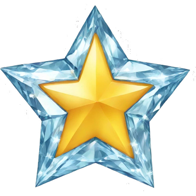 Diamond star emoji