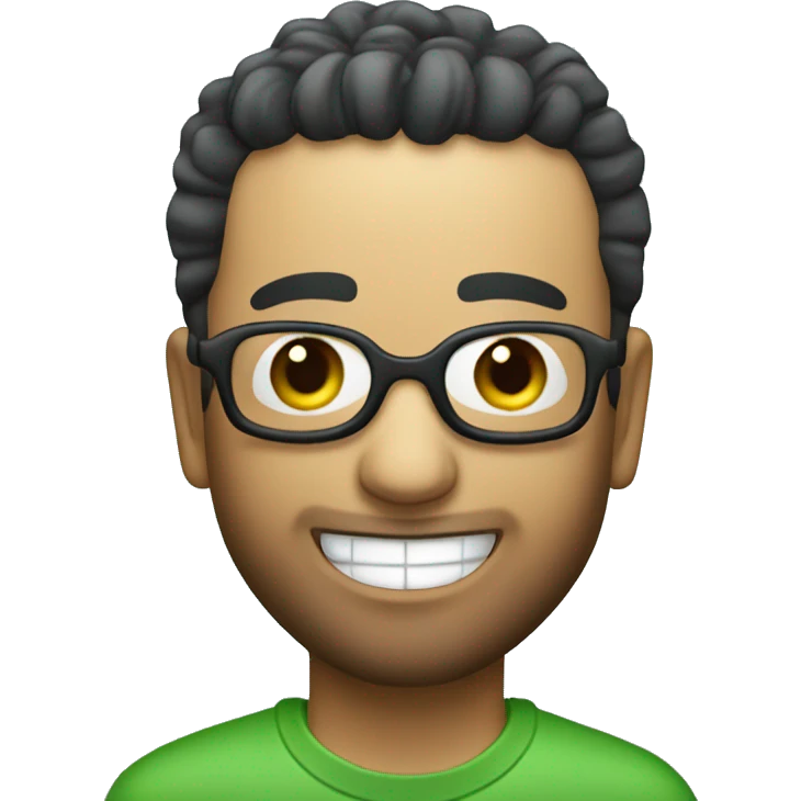 Green Kia soul winking emoji