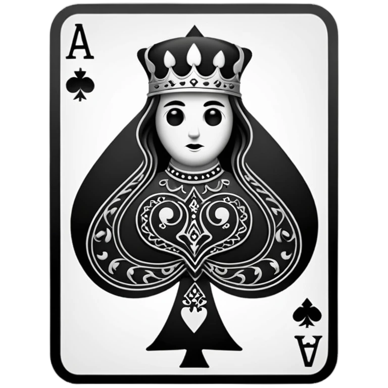 Jack of spades emoji