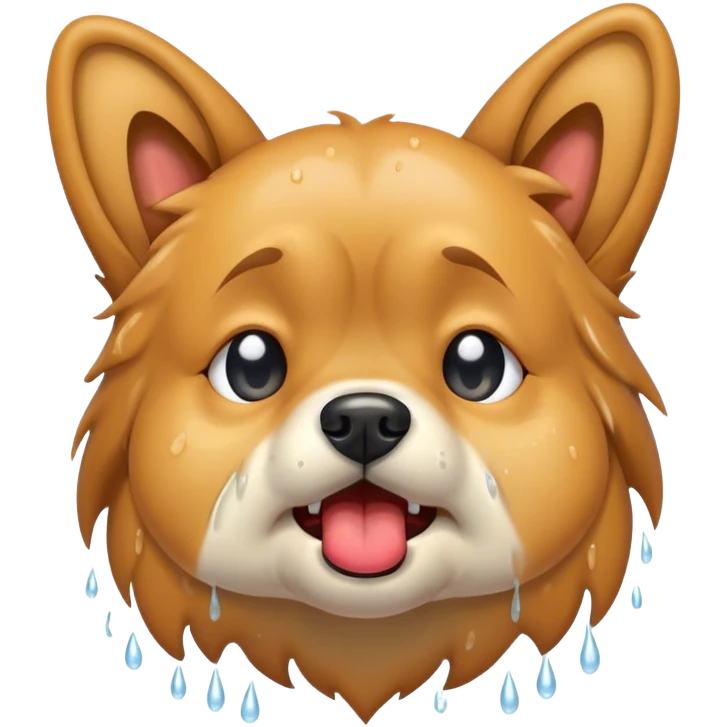 dog crying  emoji