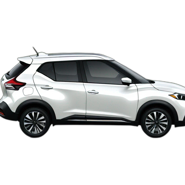 White Nissan Kicks emoji