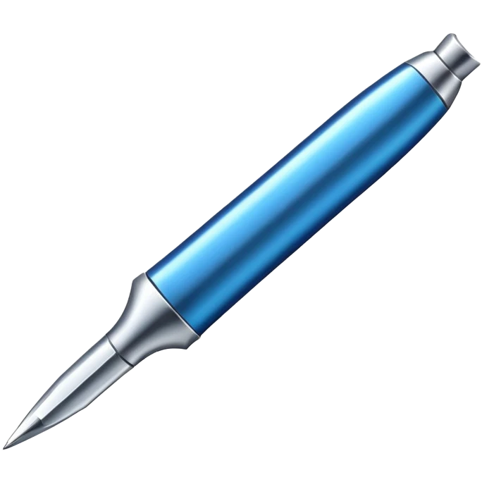 blue awl emoji