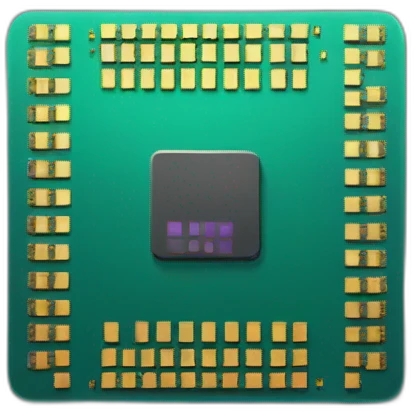 computer chip emoji