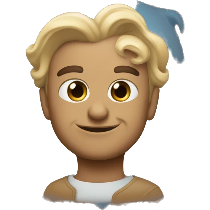 salesforce logo on pepe's face emoji