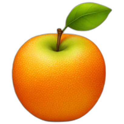 apple orange emoji