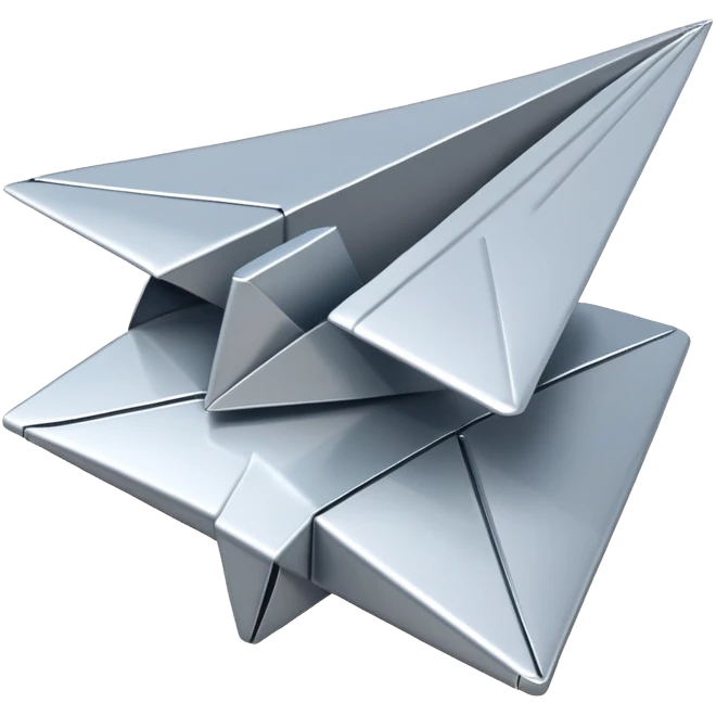 Share button with flying paper airplane emoji