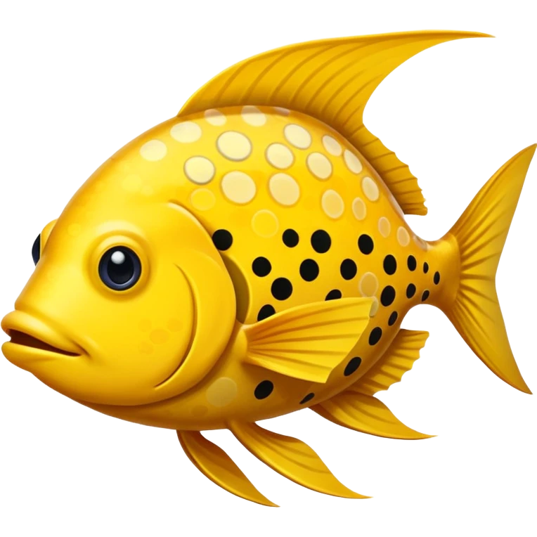 yellow Spotted Fish emoji